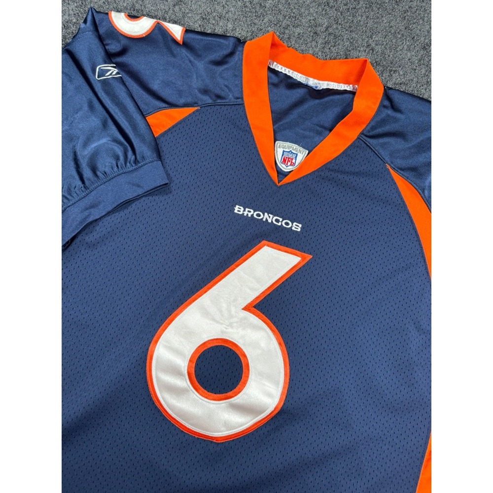 Denver Broncos Jay Cutler #6 Reebok NFL Jersey Blue Size 50